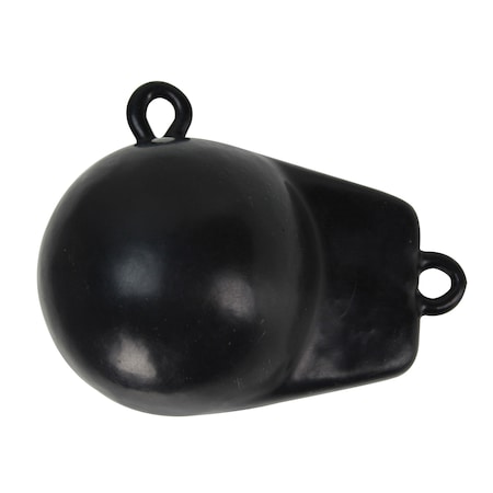Extreme Max Extreme Max 3006.6732 Coated Ball-with-Fin Downrigger Weight - 10 lbs. 3006.6732